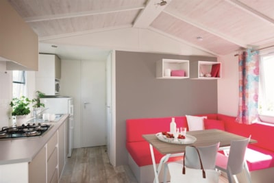 Mobile-home Sunny 27m² CONFORT+ - 2 bedrooms + sheltered terrace + TV — 4