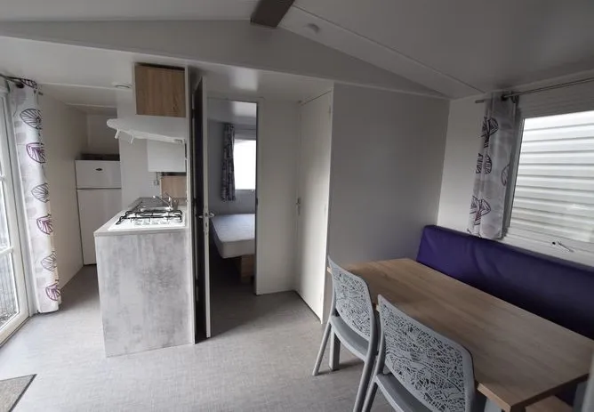 Mobilhome Happy 26M² Confort+ - 2 Chambres + Terrasse Couverte + Tv