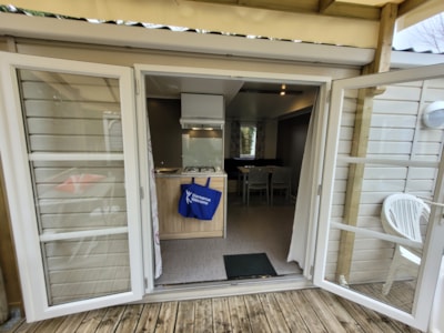 Mobilhome Happy 26m² CONFORT+ - 2 bedrooms + covered terrace + TV — 2