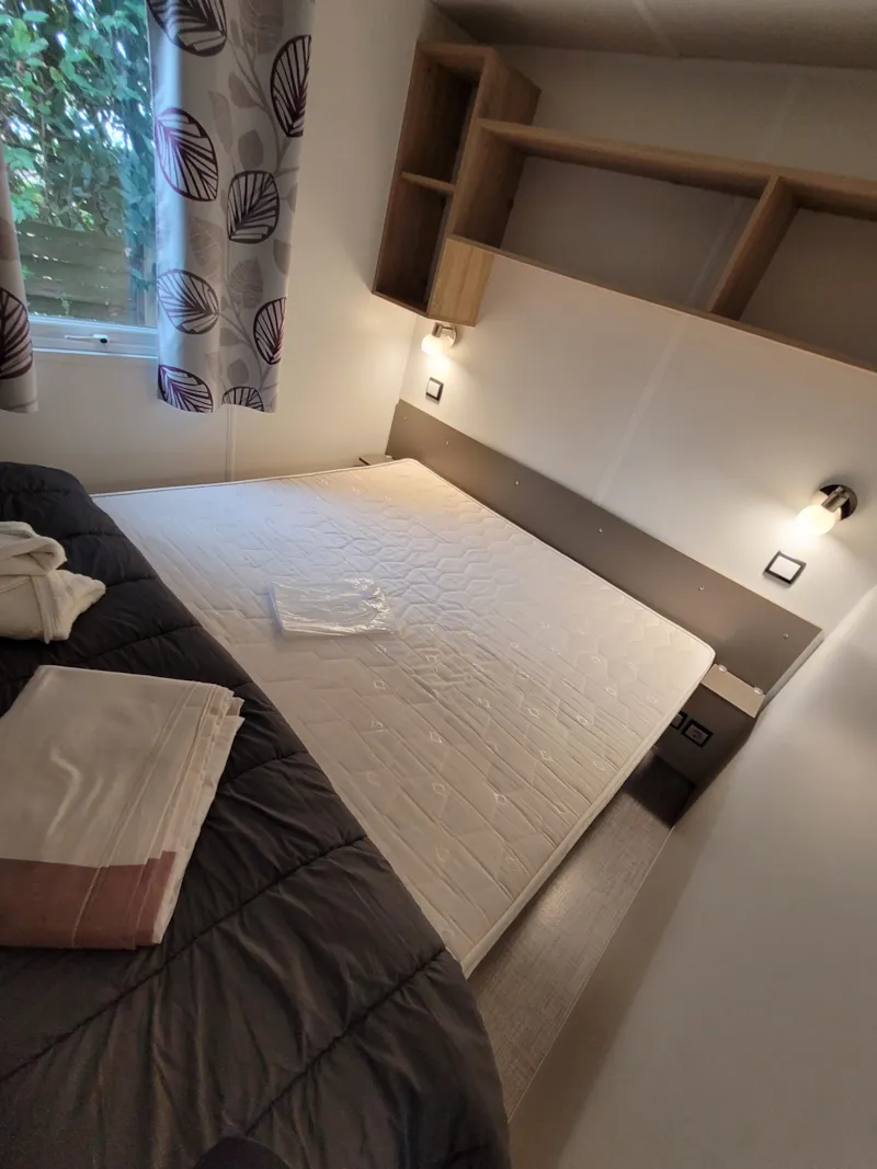 Mobilhome Happy 26M² Confort+ - 2 Chambres + Terrasse Couverte + Tv