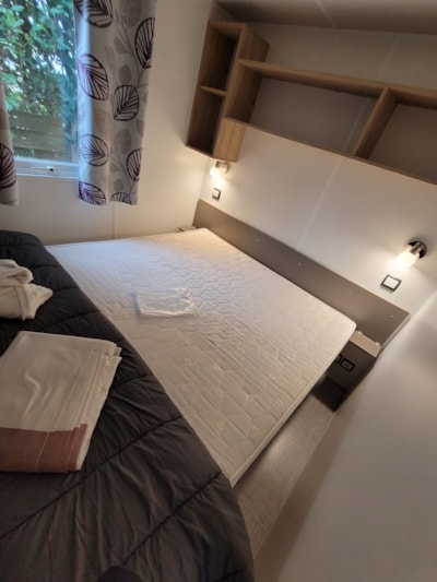 Mobilhome Happy 26m² CONFORT+ - 2 bedrooms + covered terrace + TV — 8