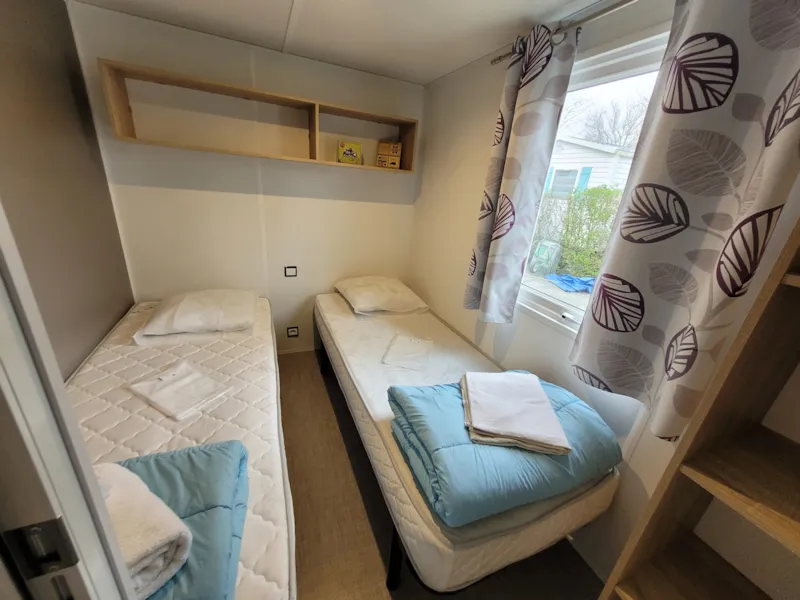Mobilhome Happy 26M² Confort+ - 2 Chambres + Terrasse Couverte + Tv