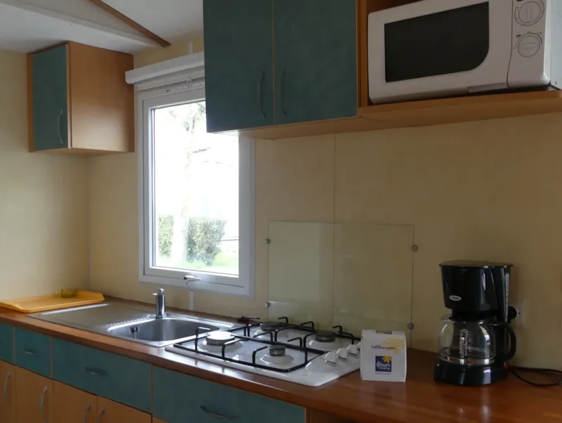 Mobilhome Smally 21M² Standard - 2 Chambres + Terrasse Couverte (Sans Tv)