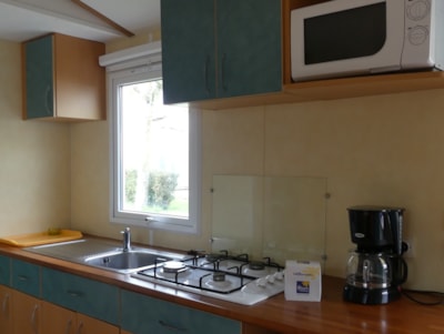 Mobile-home Smally STANDARD 21m² - 2 bedrooms + covered terrace (without TV) — 3
