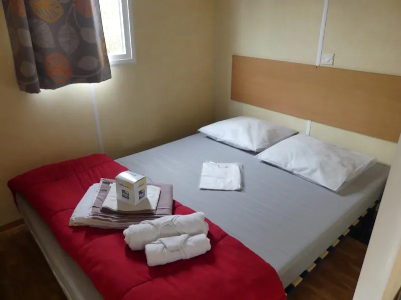 Mobilhome Smally 21M² Standard - 2 Chambres + Terrasse Couverte (Sans Tv)