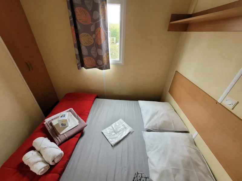 Mobilhome Smally 21M² Standard - 2 Chambres + Terrasse Couverte (Sans Tv)