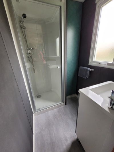 Mobile-home Smally STANDARD 21m² - 2 bedrooms + covered terrace (without TV) — 9