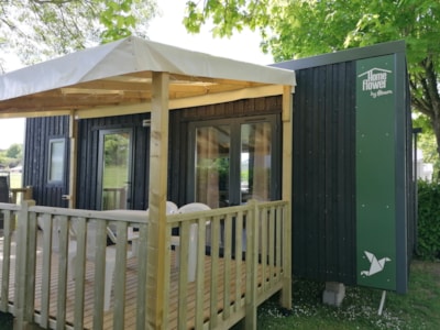 Mobilhome Cosy 29m² PREMIUM - 2 bedrooms + Covered Terrace + TV + Dishwasher + Air Conditioning — 1