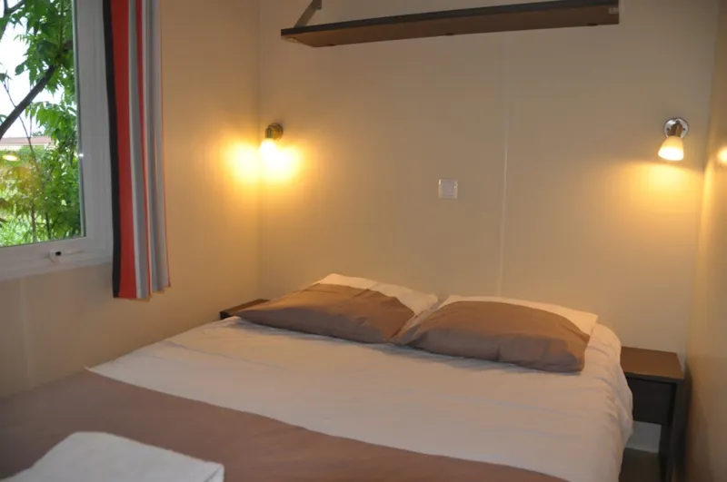 Mobilhome Family 29M² Confort - 3 Chambres + Terrasse Couverte + Tv