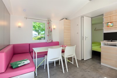 Mobile-home Family 29m² COMFORT - 3 bedrooms + sheltered terrace + TV — 3