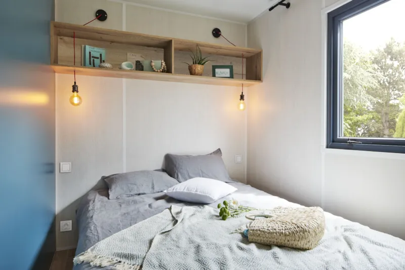 Mobil Home Palmy Premium 24,5M2 - 2 Chambres + Terrasse Couverte + Tv + Lv + Clim