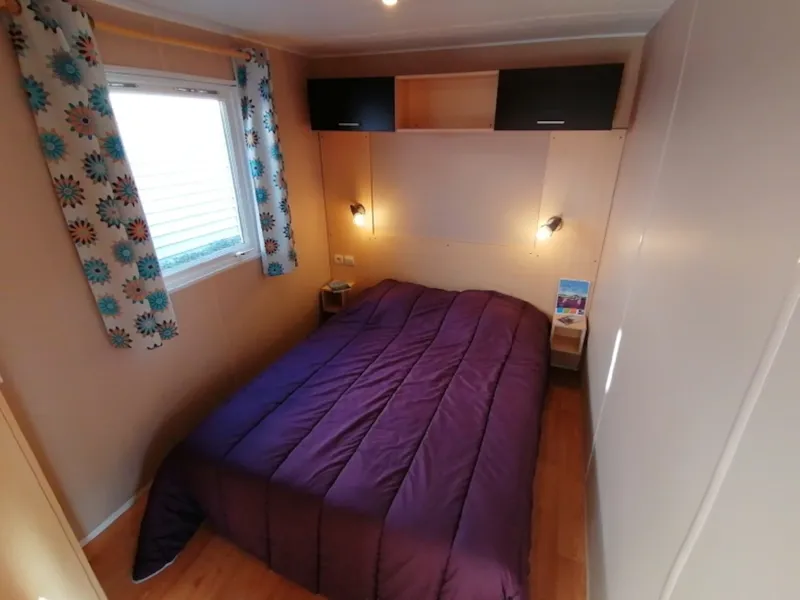 Mobilhome Loggia 26M² Confort - 2 Chambres + Terrasse Couverte + Tv