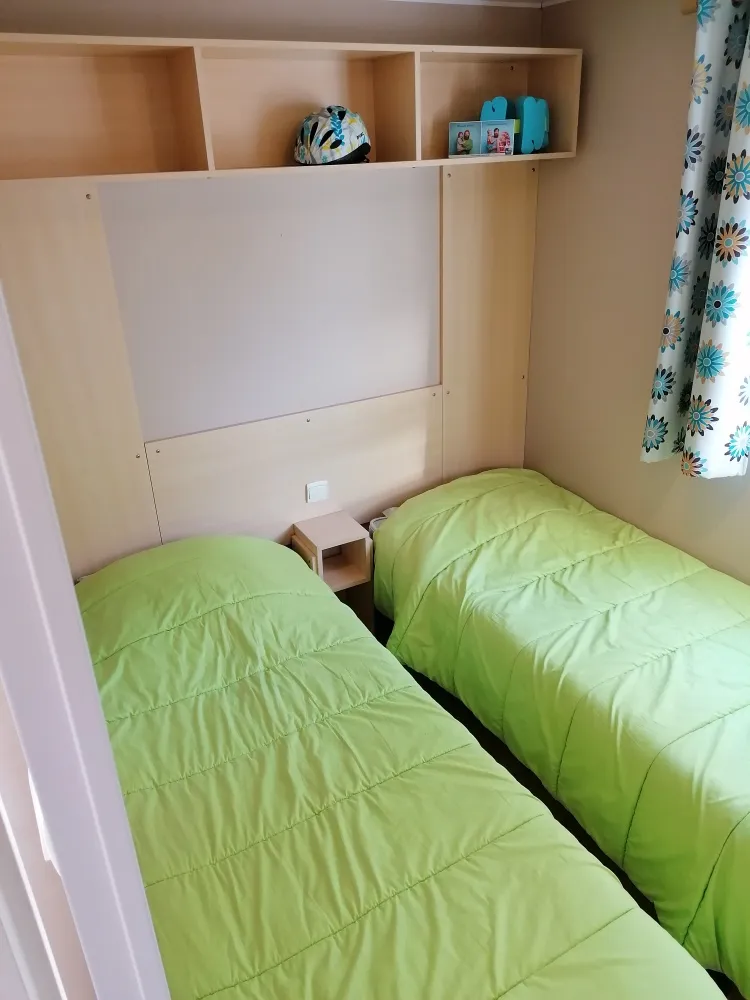 Mobilhome Loggia 26M² Confort - 2 Chambres + Terrasse Couverte + Tv