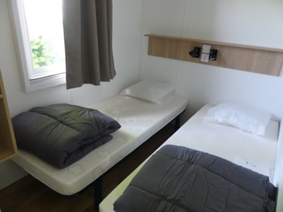 Mobilhome Cosy 29m² PREMIUM - 2 bedrooms + Covered Terrace + TV + Dishwasher + Air Conditioning — 6