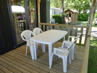 Mobilhome Cosy 29m² PREMIUM - 2 bedrooms + Covered Terrace + TV + Dishwasher + Air Conditioning — 10