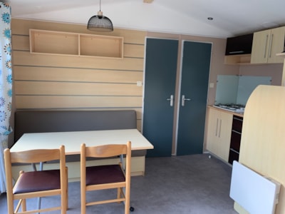 Mobil-home Loggia 26m² - CONFORT - 2 bedrooms + sheltered terrace + TV — 3
