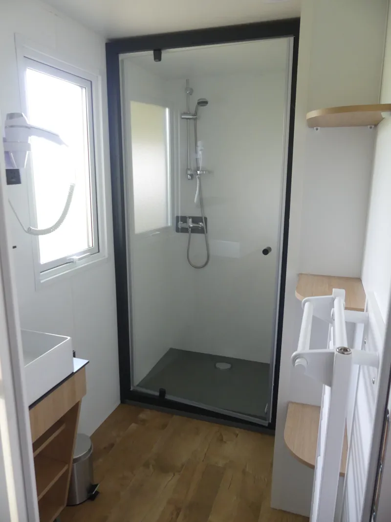 Mobilhome Cosy 29M² Premium - 2 Chambres + Terrasse Couverte + Tv + Lv + Clim