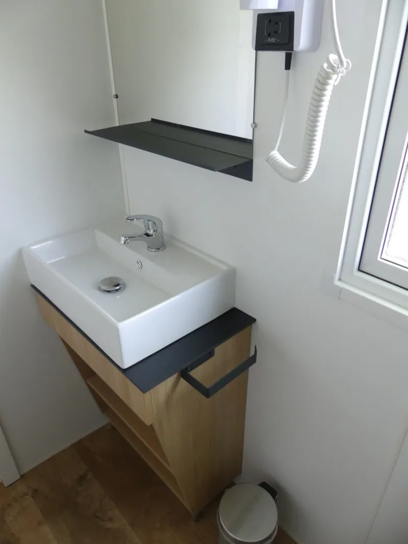 Mobilhome Cosy 29M² Premium - 2 Chambres + Terrasse Couverte + Tv + Lv + Clim