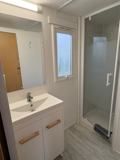 Mobil-home Lucky  26m² COMFORT - 2 bedrooms + covered terrace + TV — 5