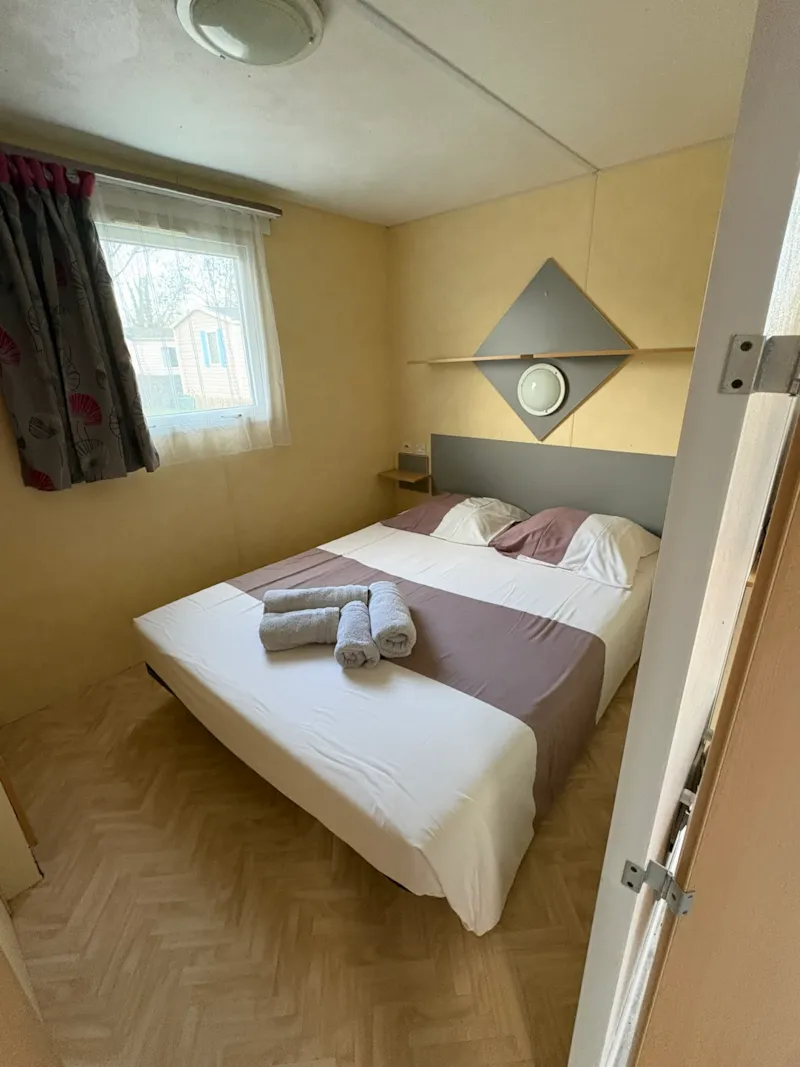 Mobilhome Lucky 26M² Confort - 2 Chambres + Terrasse Couverte + Tv