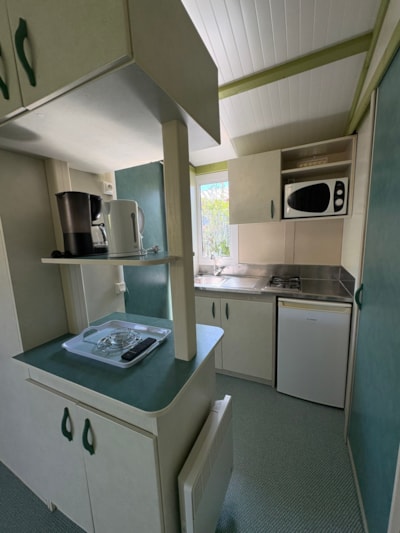 Chalet 25m² CONFORT  - 2 bedrooms + sheltered terrace + TV — 6