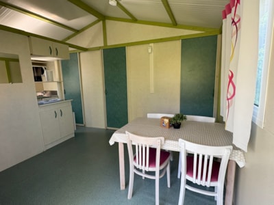 Chalet 25m² CONFORT  - 2 bedrooms + sheltered terrace + TV — 4