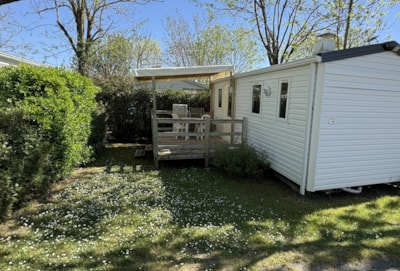 Mobile-home Smally STANDARD 21m² - 2 bedrooms + covered terrace (without TV)