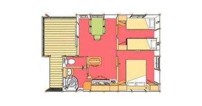 Bungalow Comfort 2 bedrooms