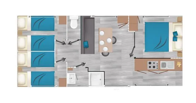 Bungalow Premium 3 Chambres