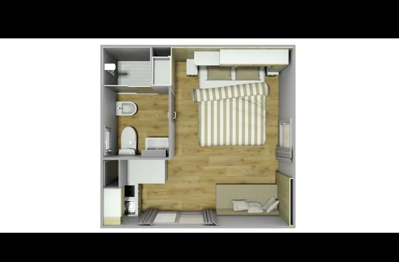 Mini Suite Aloe - Coin Petit Déjeuner