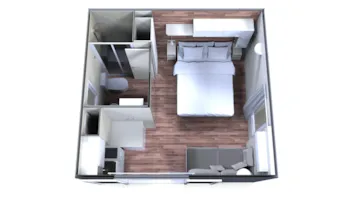 Mietunterkunft - Mini Suite Aloe Mit Ausgestatteter Küchenzeile - Camping La Liccia