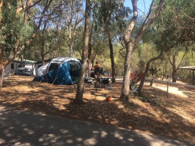 Pitch for large tent - tent over 16sqm — 1