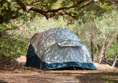 Pitch for large tent - tent over 16sqm — 3