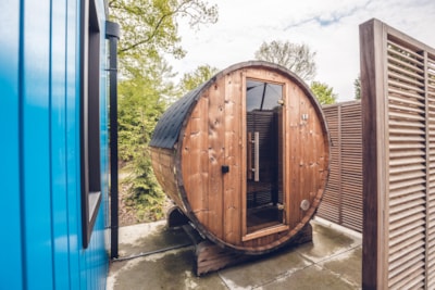 Jachtchalet with sauna | 2 - 4 pers