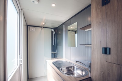 Campingpitche private sanitary