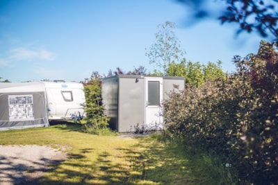 Campingpitche private sanitary