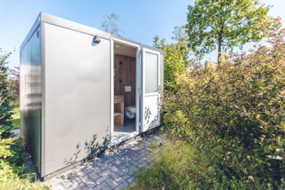 Campingpitche private sanitary