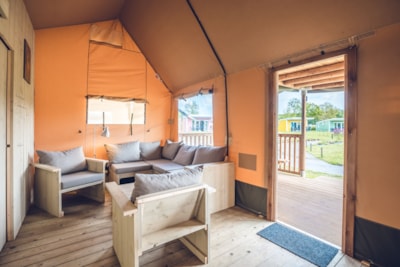 Safari tent 'Edelhert' | 2 - 8 pers