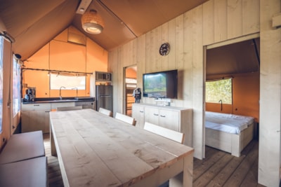Safari tent 'Edelhert' | 2 - 8 pers