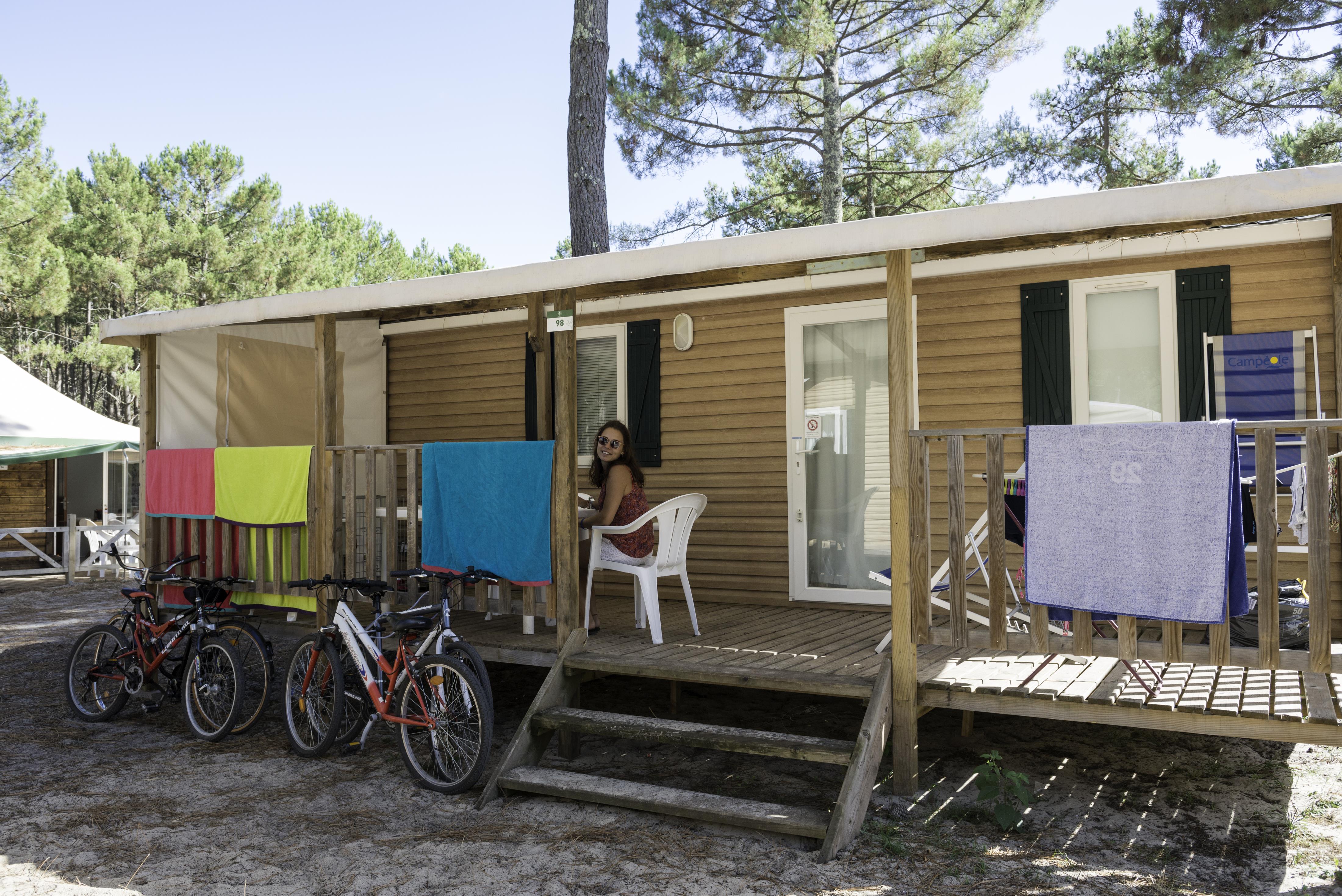 Location - Mobil-Home 3 Chambres - Camping Bel Air Village Le Brabois
