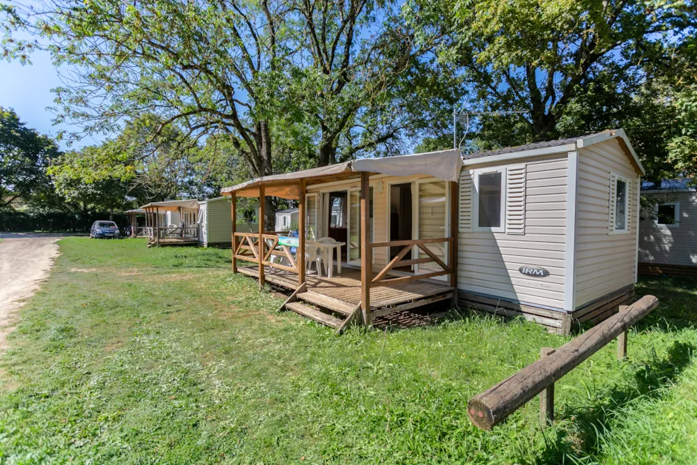 Accommodation - 2 Bedrooms Classic Mobile Home - Camping Bel Air Village Camping Le Brabois