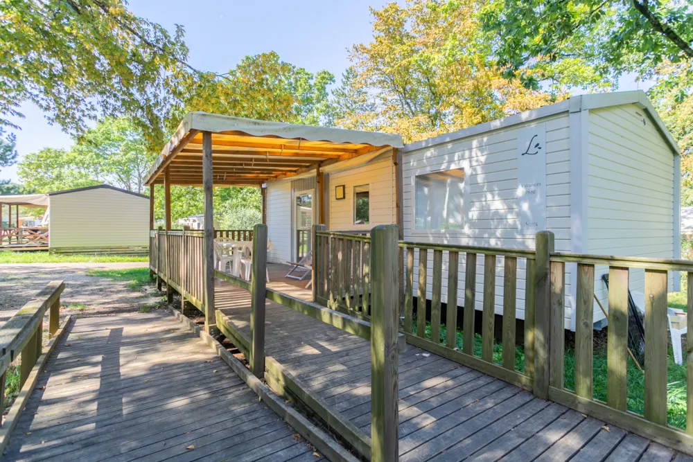 Accommodation - 2 Bedroom Classic Mobile Home Prm - Camping Bel Air Village Camping Le Brabois