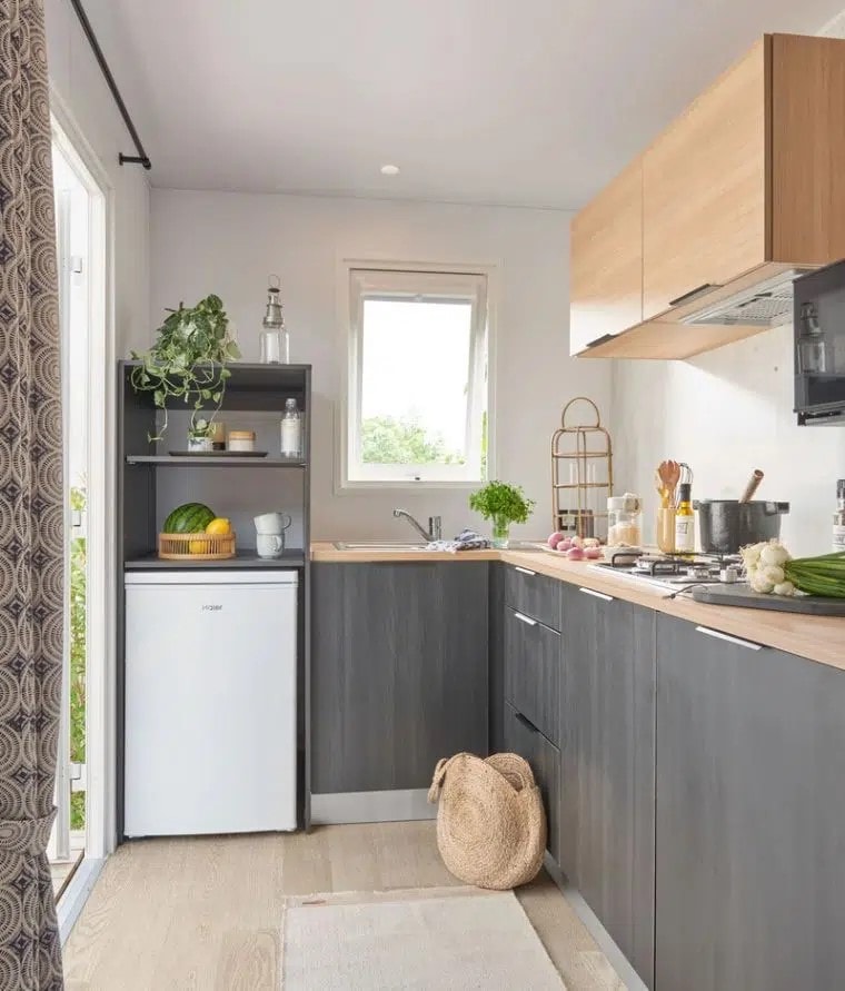 Stacaravan met 2 slaapkamers Premium