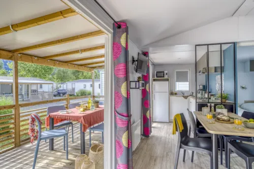 Accommodation - Cottage 2 Bedrooms **** - image n°3 - Camping Sandaya La Nublière
