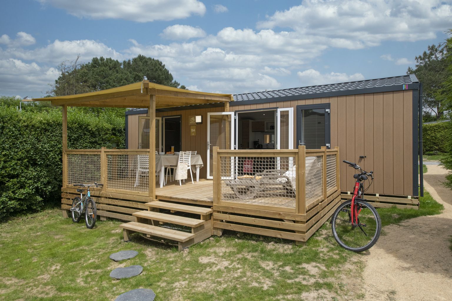 Location - Cottage Edelweiss 2 Chambres Premium - Camping Sandaya La Nublière
