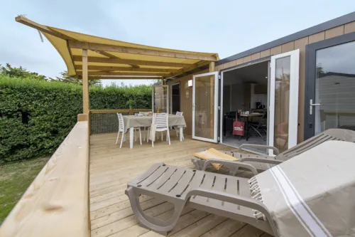 Location - Cottage Edelweiss 2 Chambres Premium - image n°2 - Camping Sandaya La Nublière