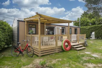 Mietunterkunft - Cottage Edelweiss 3 Zimmer Premium - Camping Sandaya La Nublière