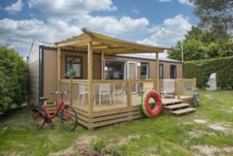 Huuraccommodatie(s) - Cottage Edelweiss 3 Slaapkamers Premium - Camping Sandaya La Nublière