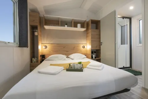 Huuraccommodatie(s) - Cottage Edelweiss 3 Slaapkamers Premium - image n°4 - Camping Sandaya La Nublière