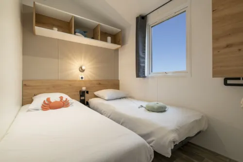 Huuraccommodatie(s) - Cottage Edelweiss 3 Slaapkamers Premium - image n°6 - Camping Sandaya La Nublière